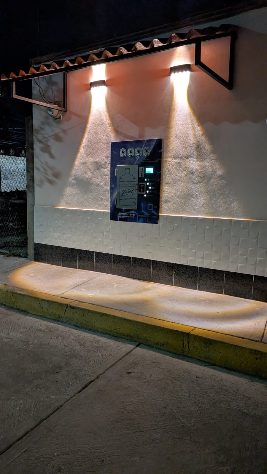 Máquina en ubicación estratégica