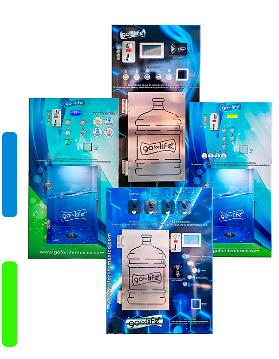 Ventanas Despachadoras de Agua Go For Life